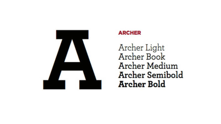 archer font download free mac