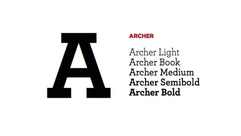 Archer Font Family Download