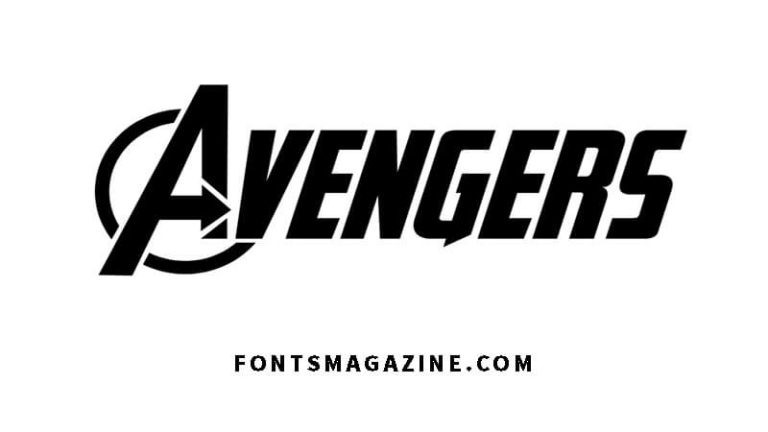 avengers font photoshop download