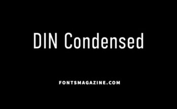 Din Condensed Font Family Download