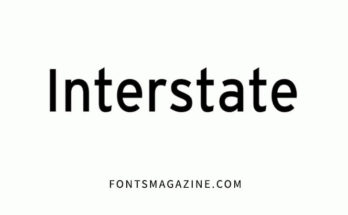 Interstate Font Family Free Download