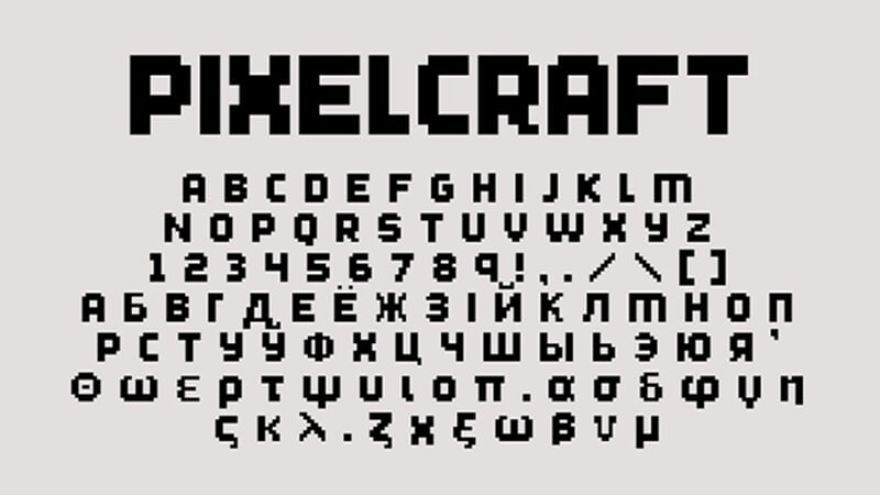 Minecraft Font Download The Fonts Magazine