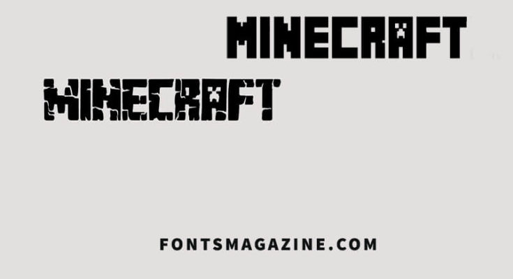 Minecraft Font Family Free Download