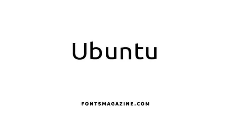 Ubuntu Font Family Free Download