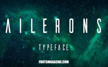 Ailerons Font Family Free Download