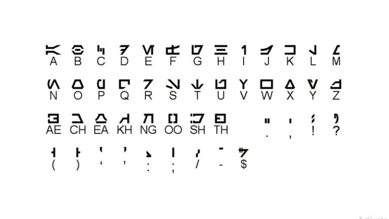 Aurebesh Font Download | The Fonts Magazine