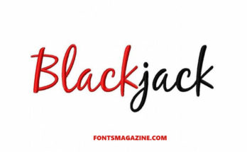 Blackjack Font Family Free Download