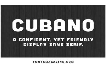 Cubano Font Family Free Download