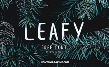 Leafy Font Family Free Download