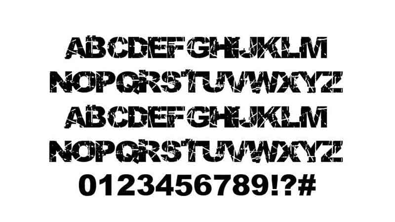 Skratch Punk Font Family Download