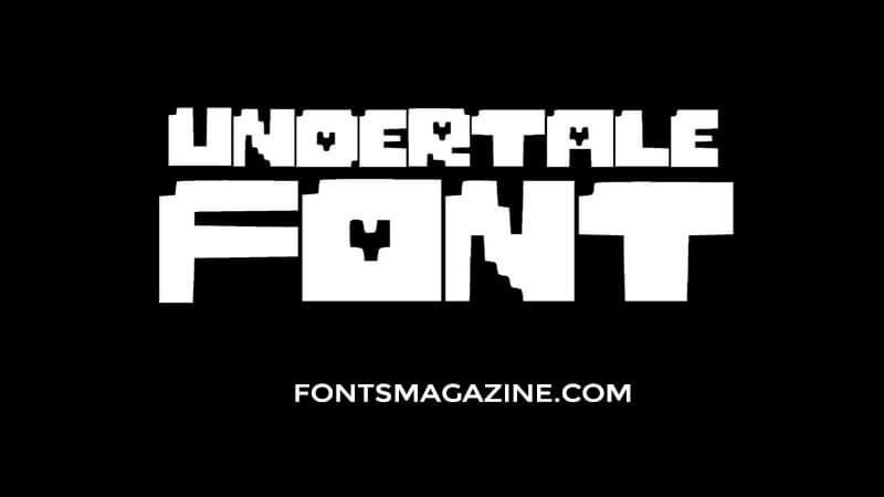 Undertale Font Download The Fonts Magazine