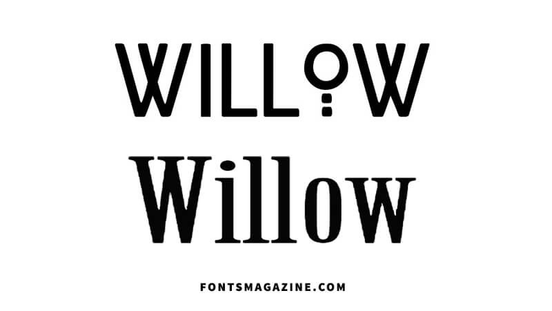 Willow Font Free Download | The Fonts Magazine