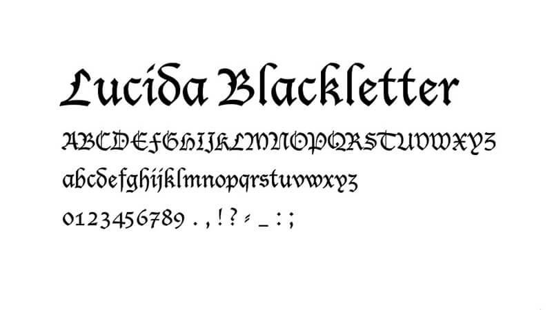 Lucida-Blackletters-Font-Free-Download