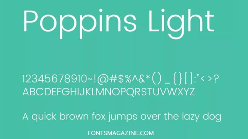 Poppin Font Family Download