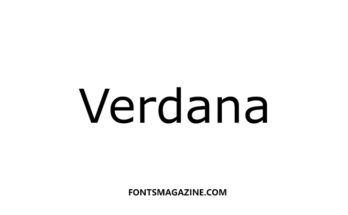 verdana font download