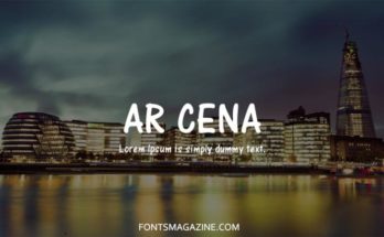 AR Cena Font Family Free Download