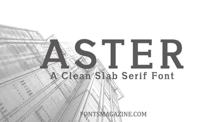 Aster Font Family Free Download