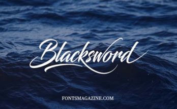 Blacksword Font Family Free Download