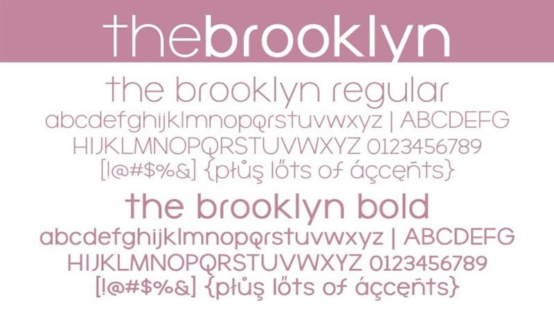 Brooklyn Font Family Download