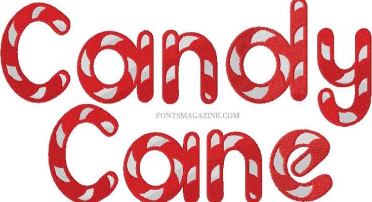 Candy Cane Font Family Free Download