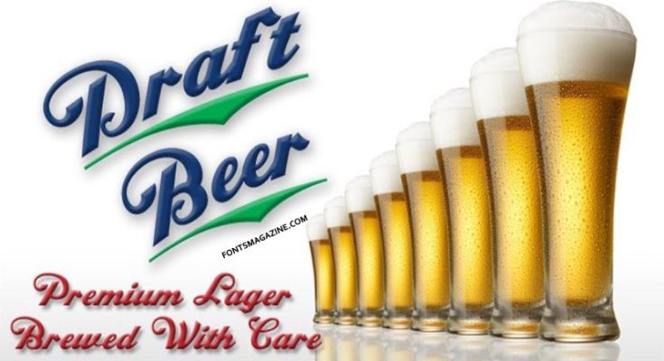 Draft Beer Font Family Free Download