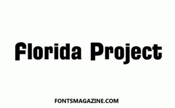 Florida Project Font Family Free Download