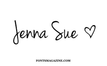 Jenna Sue Font Family Free Download