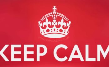 Keep Calm Font Family Free Download