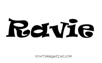 Ravie Font Family Free Download