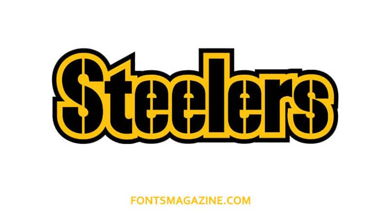 steelers font download the fonts magazine