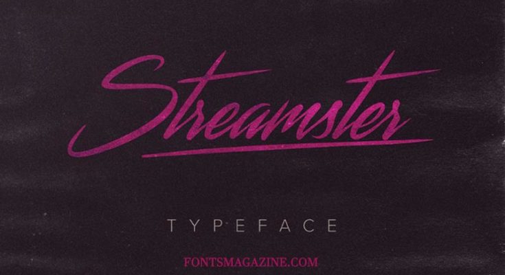 Streamster Font Family Free Download