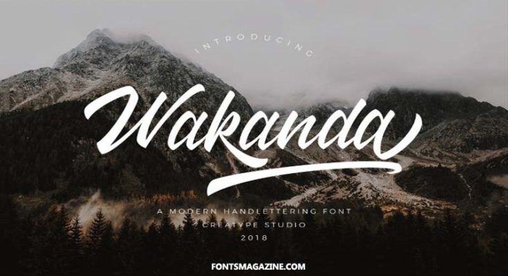 Wakanda Font Family Free Download