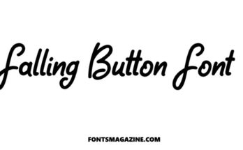 Falling Button Font Family Free Download