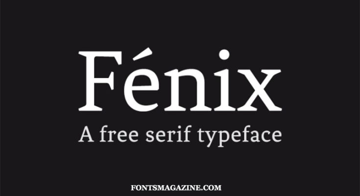 Fenix Font Family Free Download