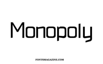 Monopoly Font Family Free Download