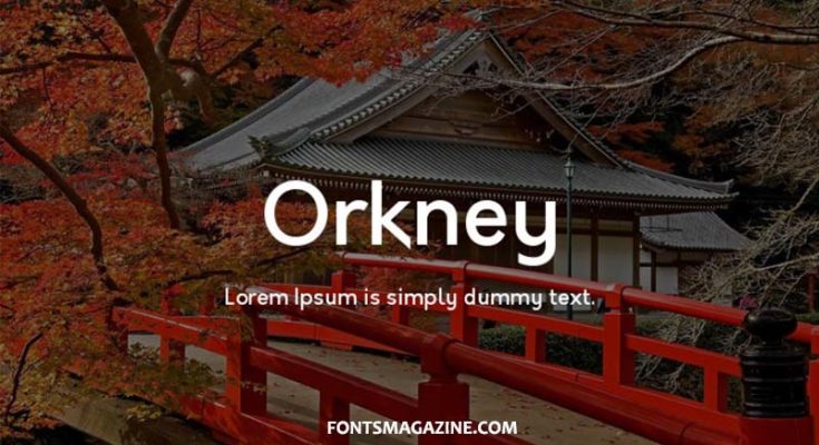 Orkney Font Family Free Download