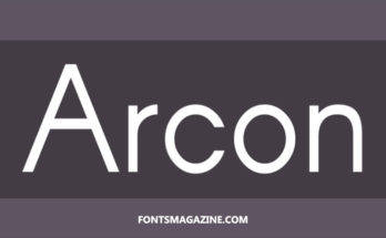 Arcon Font Family Free Download