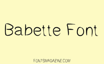 Babette Font Family Free Download