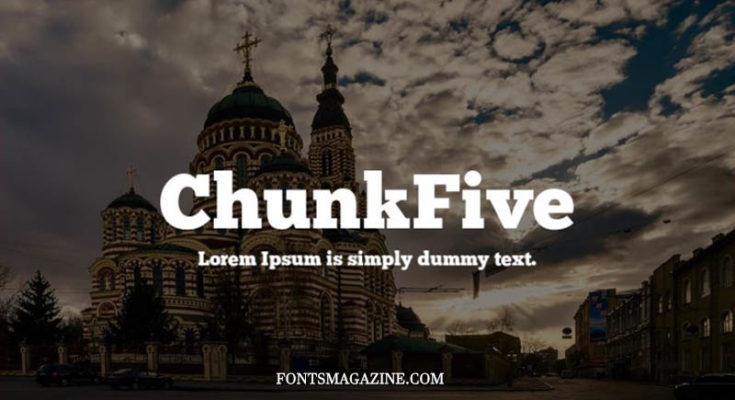 Chunkfive Font Family Free Download