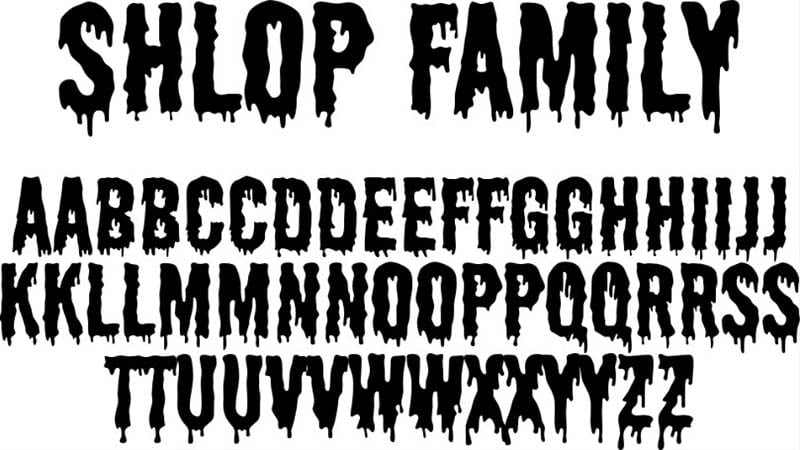 Shlop Font Family Download