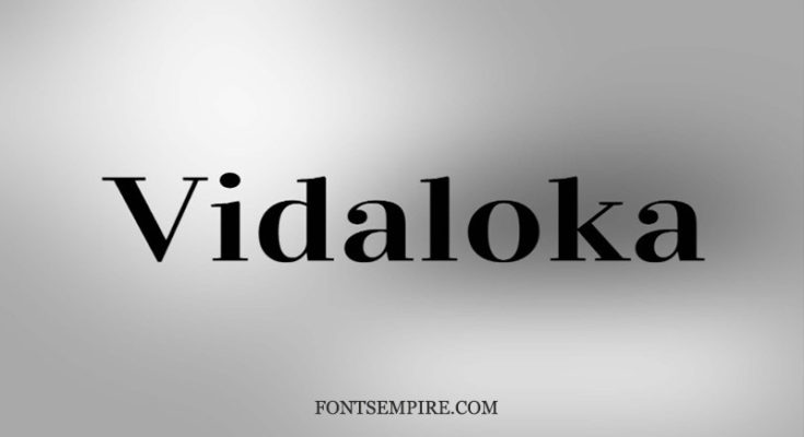 Vidaloka Font Family Free Download