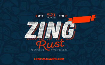 Zing Rust Font Family Free Download