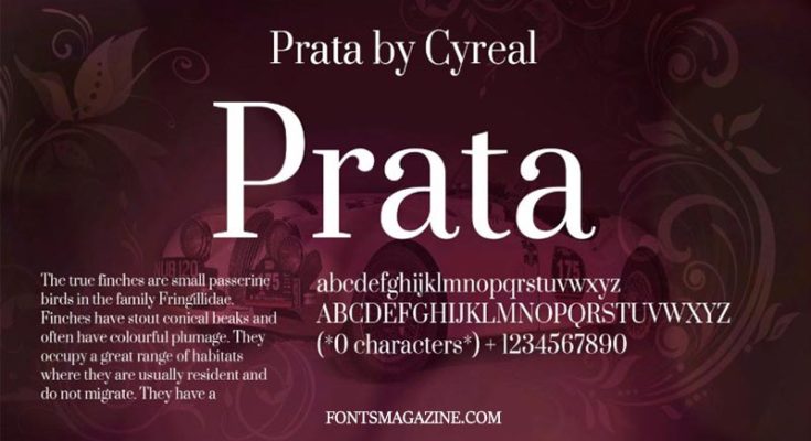 Prata Font Family Free Download