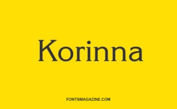 Korinna Font Family Free Download