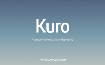 Kuro Font Family Free Download