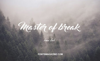 Master Of Break Font Family Free Download