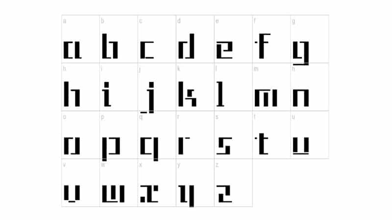Tetris Font Free Download
