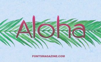 Aloha Font Family Free Download