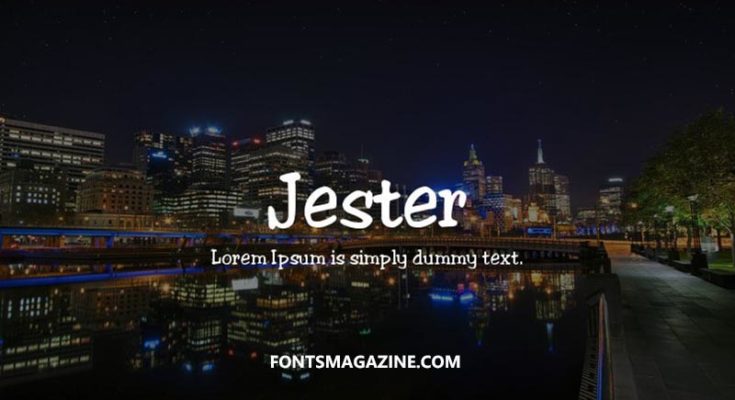 Jester Font Family Free Download