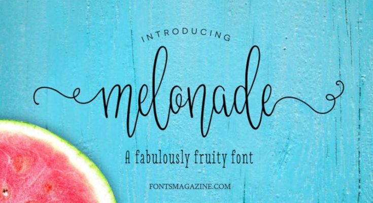 Melonade Font Family Free Download